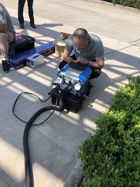 貝克聯合制藥有限公司現場有組織和無組織排放檢測