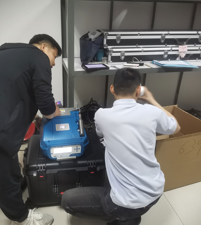 中衛(wèi)市生態(tài)環(huán)境監(jiān)測(cè)站PF-300驗(yàn)收培訓(xùn)