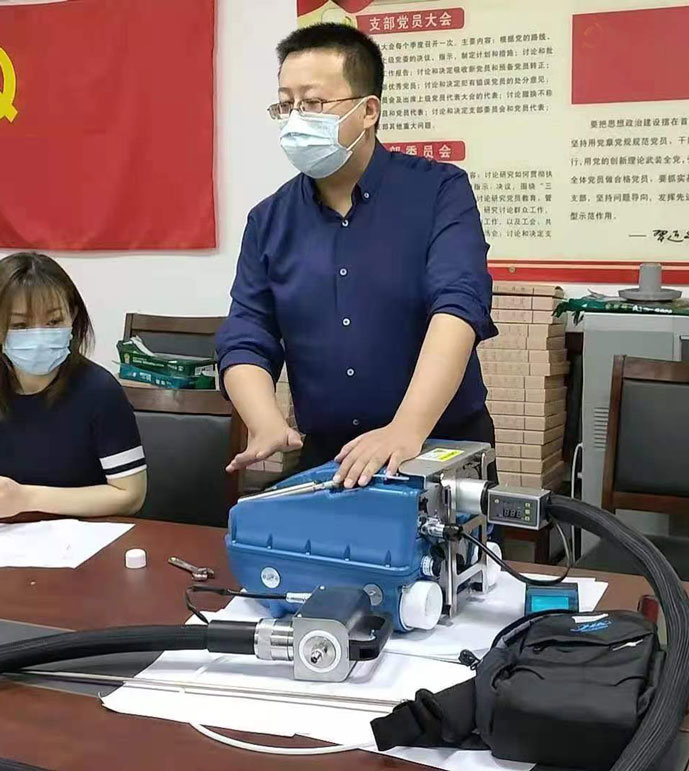 秦皇島生態環境局PF-300分析儀交貨驗收