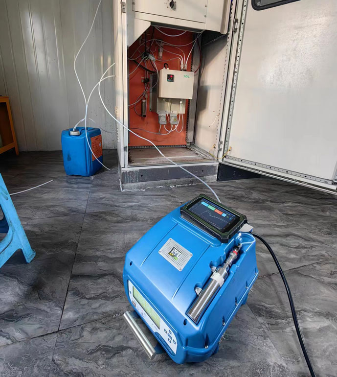 山西某能源科技有限公司非甲烷總烴現(xiàn)場(chǎng)測(cè)試